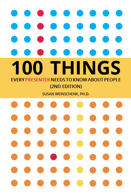 Image of the Book '100 Things Every Presenter Needs To Know About People'